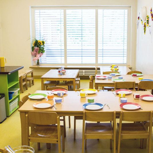 Essen gibt es in unserem eigenen Kinderrestaurant